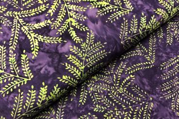 PURPLE LEMON - Northwest Sunset - Batikstoff aus Indonesien